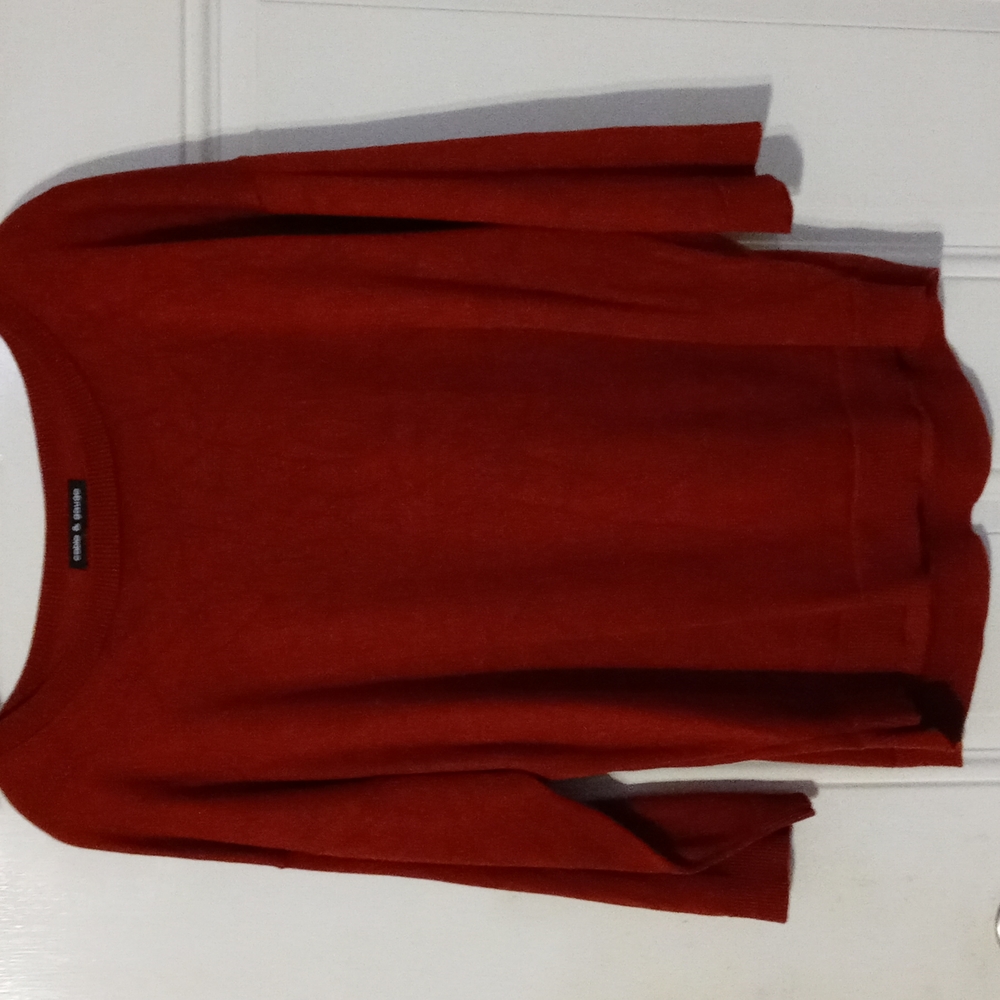Red sweater